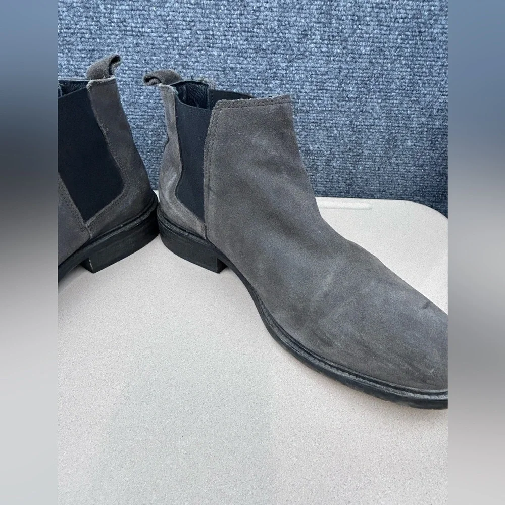 ALLSAINTS Mens Chelsea Boot Gray Men's 42 US 9